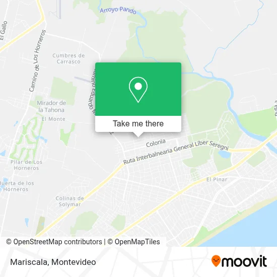 Mariscala map