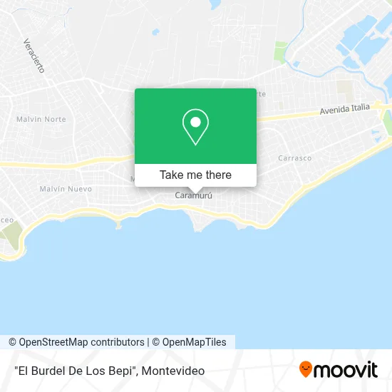 Mapa de "El Burdel De Los Bepi"