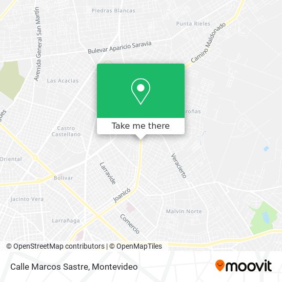 Calle Marcos Sastre map