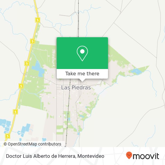 Doctor Luis Alberto de Herrera map