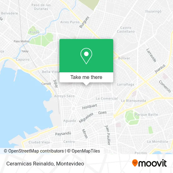 Ceramicas Reinaldo map