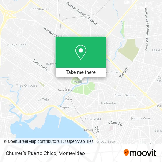Churrería Puerto Chico map