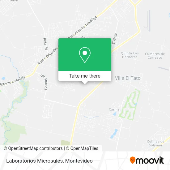 Laboratorios Microsules map