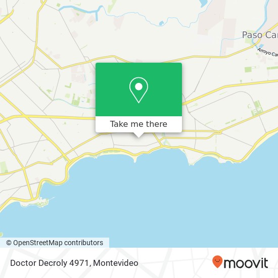 Doctor Decroly 4971 map
