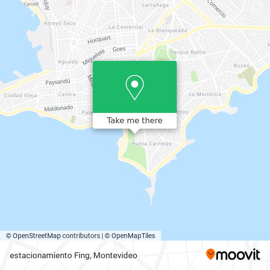 Mapa de estacionamiento Fing