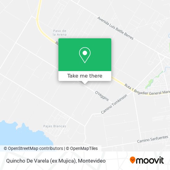 Quincho De Varela (ex Mujica) map