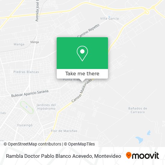 Rambla Doctor Pablo Blanco Acevedo map