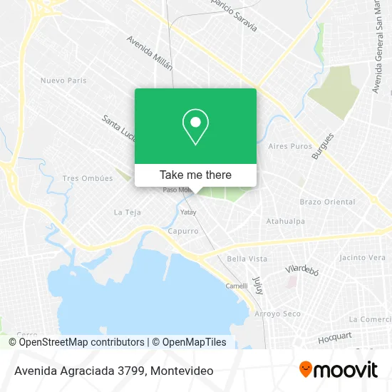 Avenida Agraciada 3799 map
