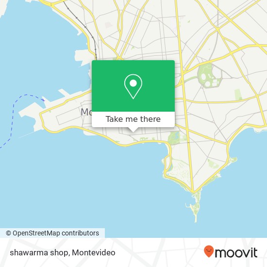 shawarma shop map