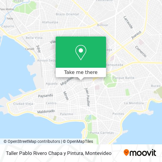 Taller Pablo Rivero Chapa y Pintura map