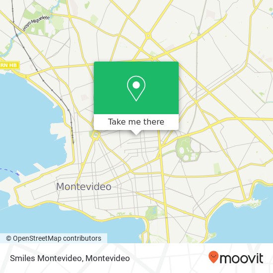 Smiles Montevideo map