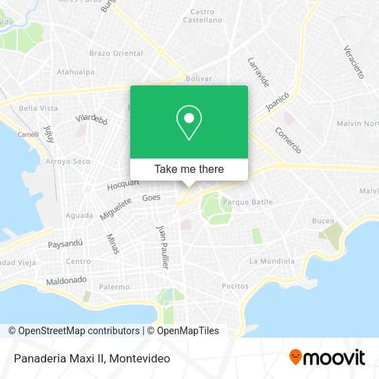Mapa de Panaderia Maxi II
