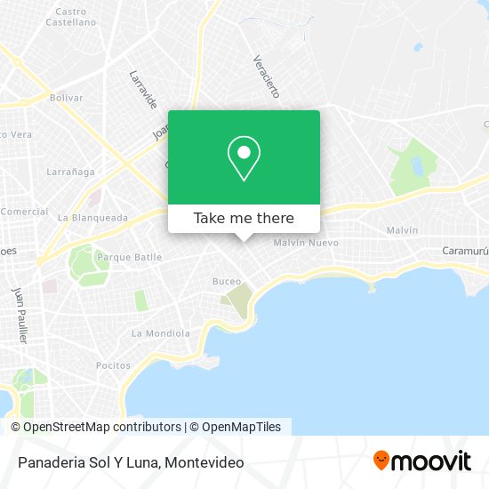 Panaderia Sol Y Luna map