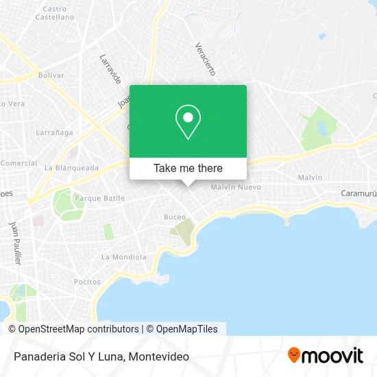 Panaderia Sol Y Luna map