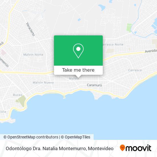 Odontólogo Dra. Natalia Montemurro map