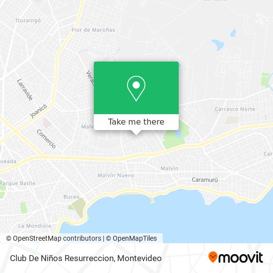 Club De Niños Resurreccion map
