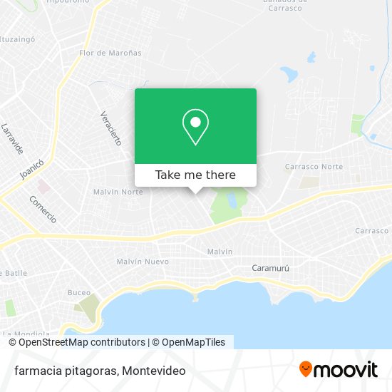 farmacia pitagoras map