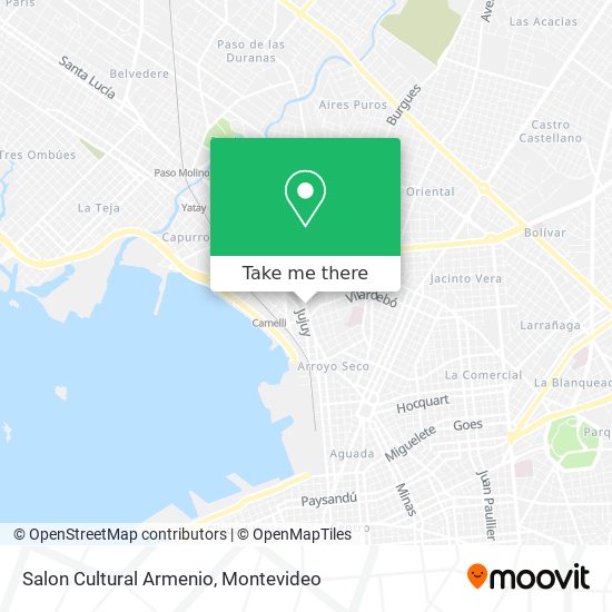 Salon Cultural Armenio map