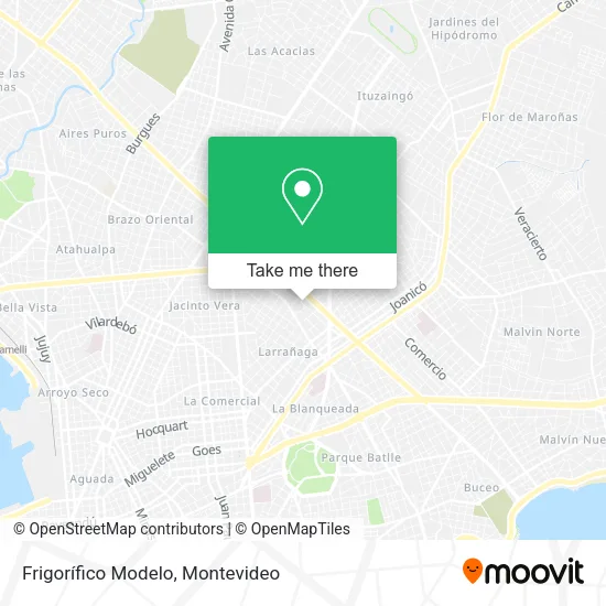 Mapa de Frigorífico Modelo