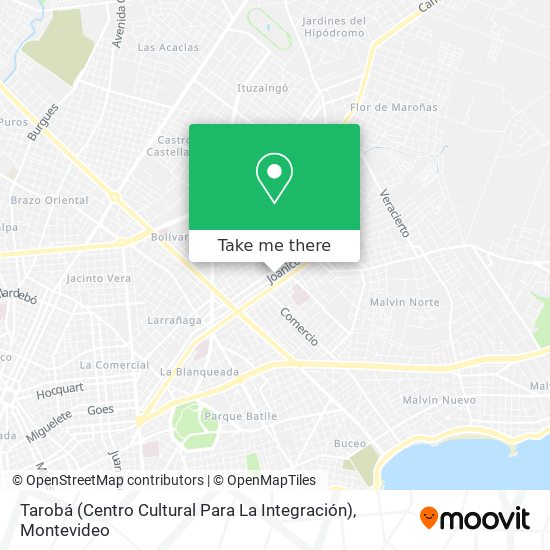 Tarobá (Centro Cultural Para La Integración) map