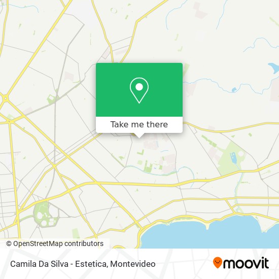 Camila Da Silva - Estetica map