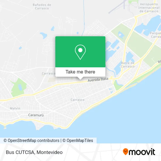 Mapa de Bus CUTCSA