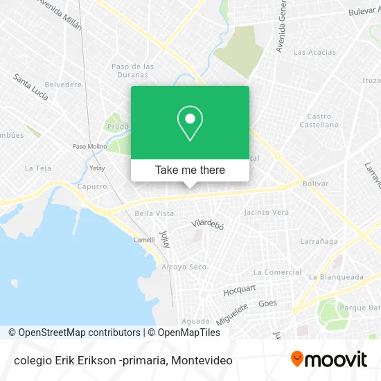 colegio Erik Erikson -primaria map