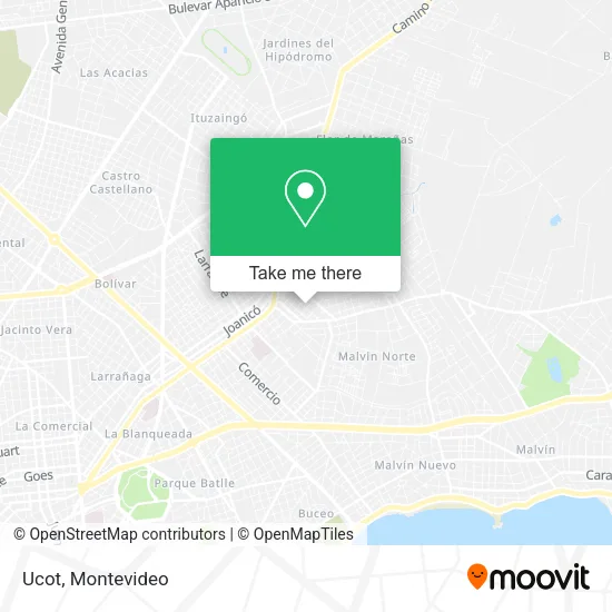 Ucot map