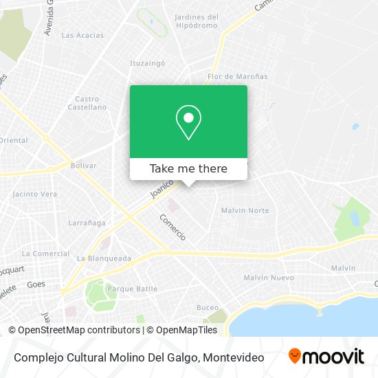Complejo Cultural Molino Del Galgo map