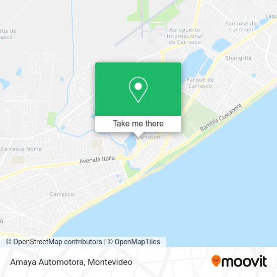 Amaya Automotora map