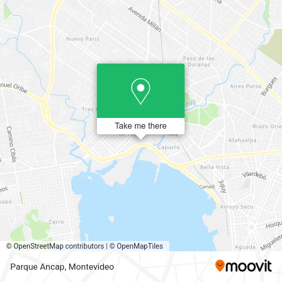 Parque Ancap map