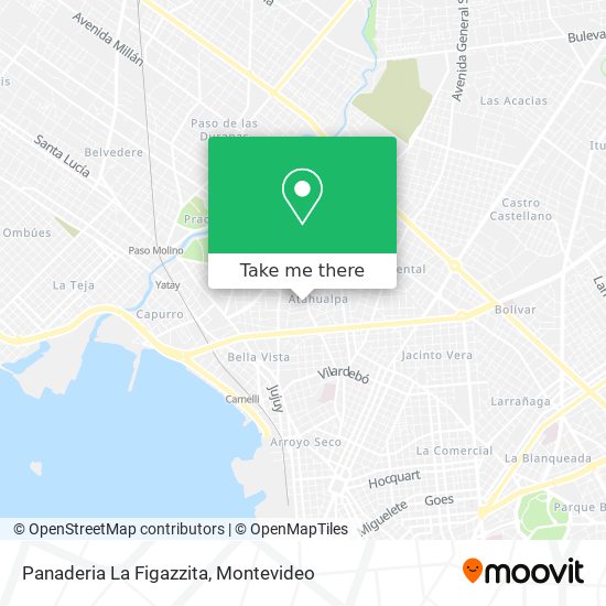 Panaderia La Figazzita map