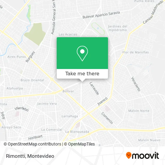 Rimontti map