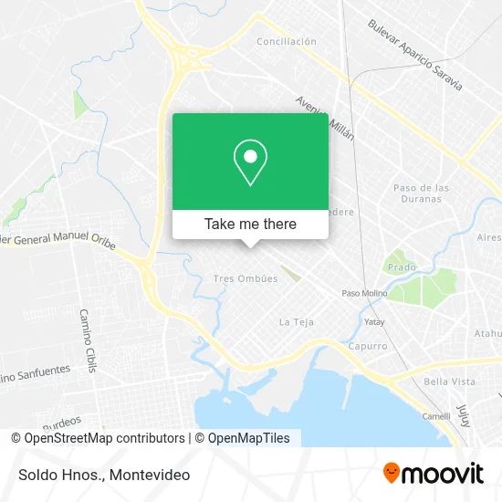 Soldo Hnos. map