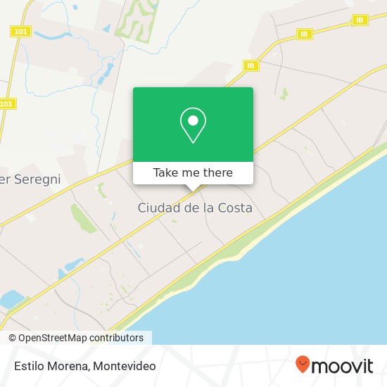 Estilo Morena map