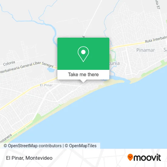 El Pinar map