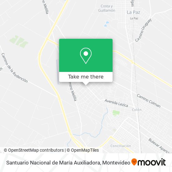 Santuario Nacional de María Auxiliadora map