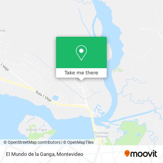 El Mundo de la Ganga map