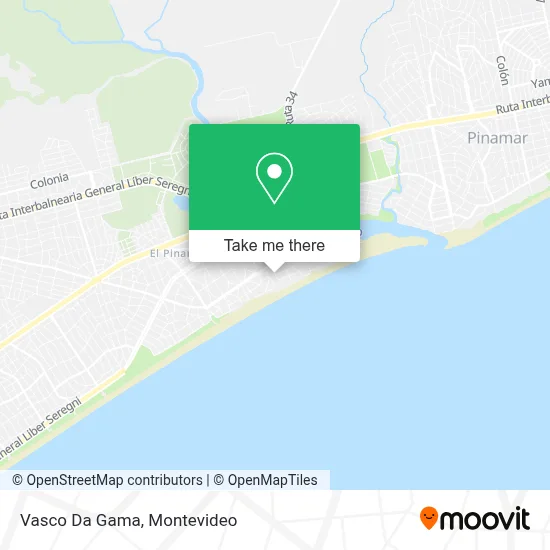 Vasco Da Gama map