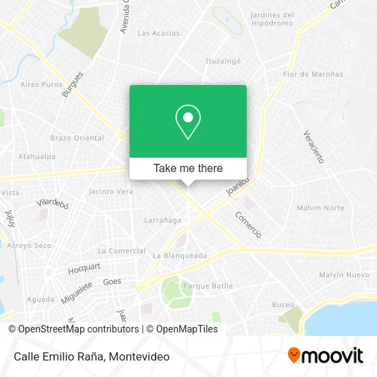 Mapa de Calle Emilio Raña
