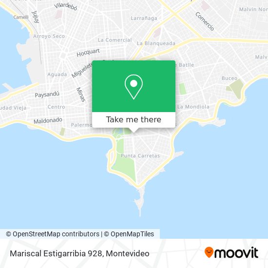 Mariscal Estigarribia 928 map
