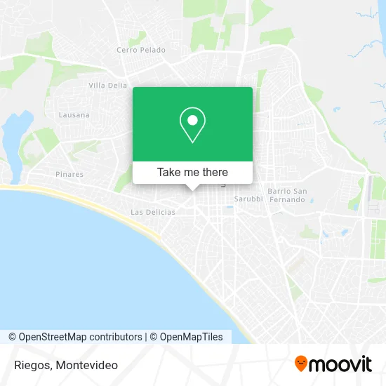 Riegos map
