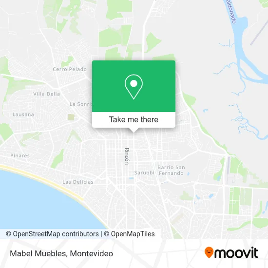 Mabel Muebles map