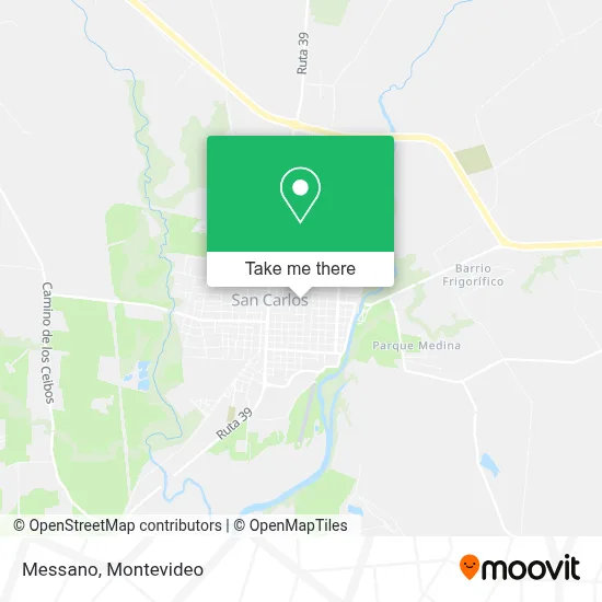 Messano map