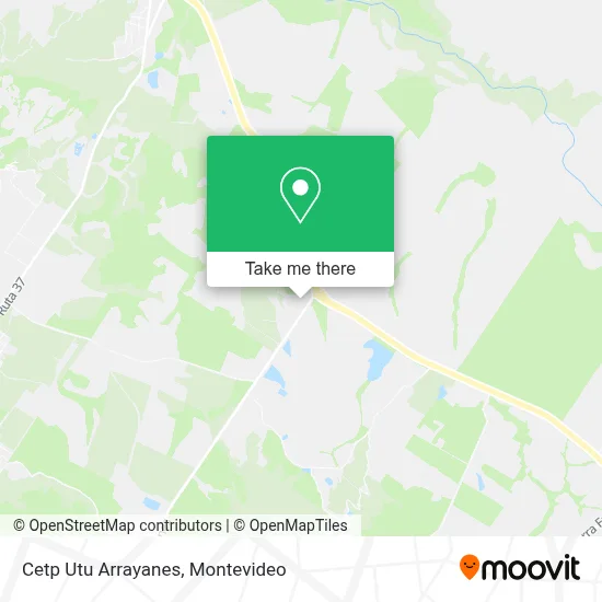 Cetp Utu Arrayanes map