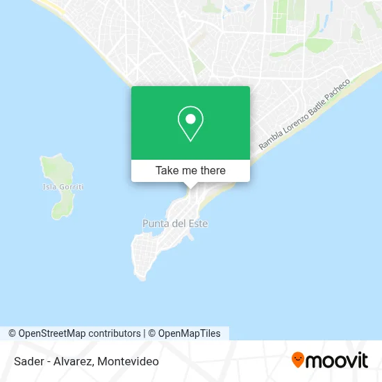 Sader - Alvarez map