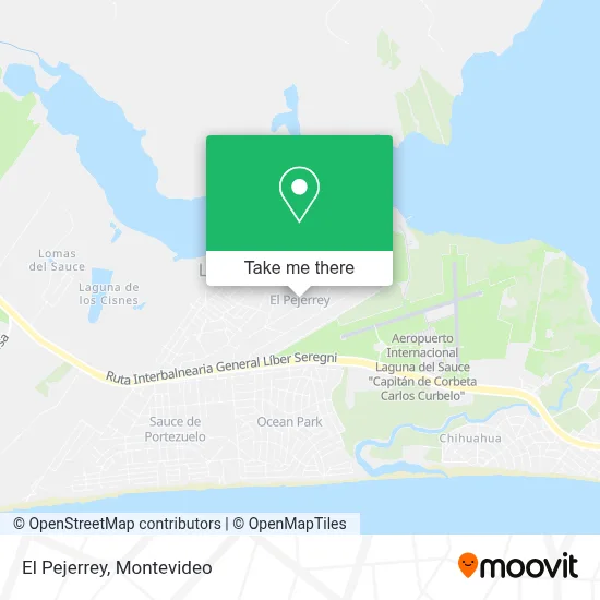 El Pejerrey map