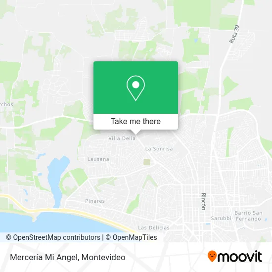 Mercería Mi Angel map