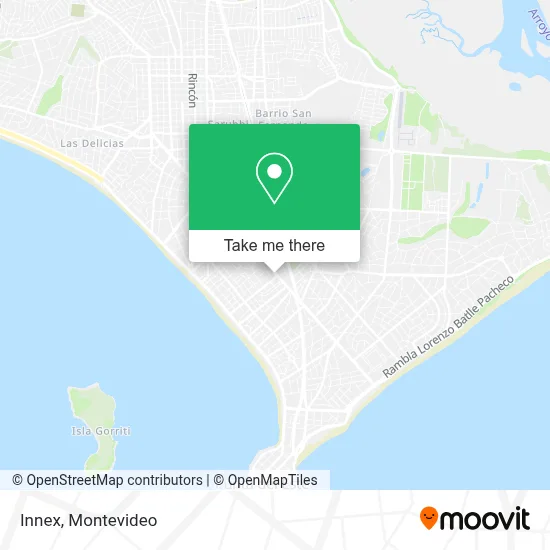 Innex map