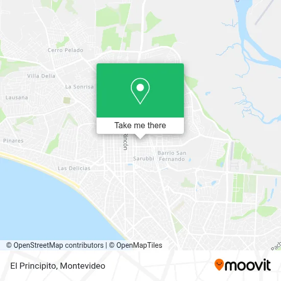 El Principito map